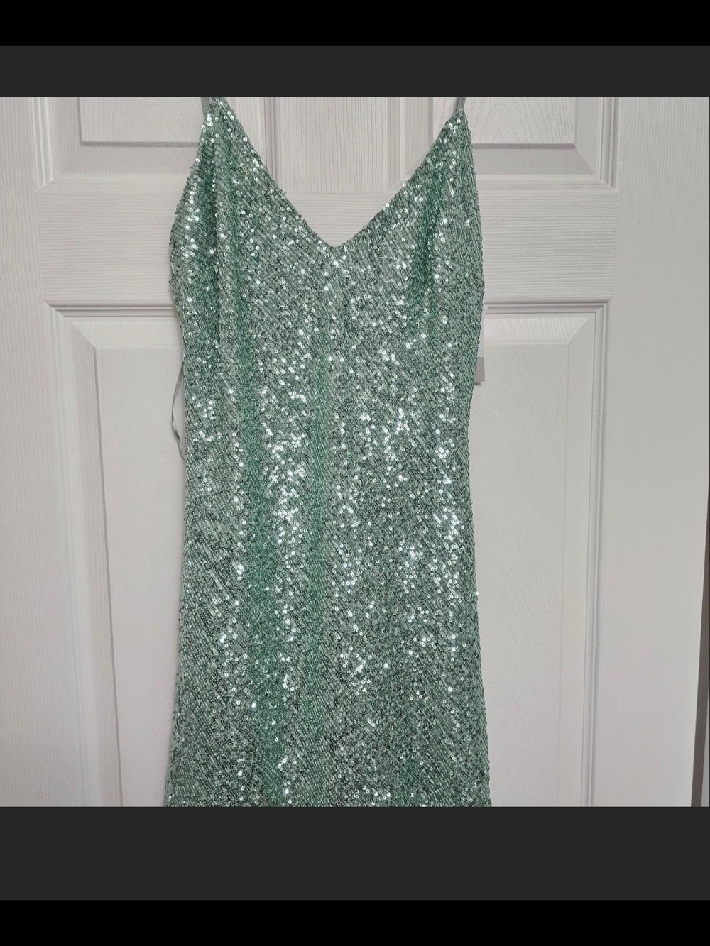 bp Mint Sequin Mini Dress